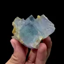 Natural Blue Cubic Fluorite Mineral Specimen,High Quality Specimen,YAO GANG XIAN,HUNAN,CHINA(60*55*27mm) - image 2