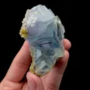 Natural Blue Cubic Fluorite Mineral Specimen,High Quality Specimen,YAO GANG XIAN,HUNAN,CHINA(60*55*27mm) - image 3