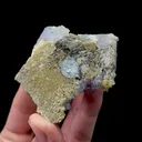 Natural Blue Cubic Fluorite Mineral Specimen,High Quality Specimen,YAO GANG XIAN,HUNAN,CHINA(60*55*27mm) - image 4