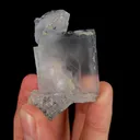 Natural Blue Cubic Fluorite, Mineral Specimen:Xianghualing,Hunan (30*45*35MM) - image 3