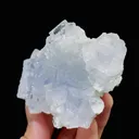 Natural Blue Cubic Fluorite, Mineral Specimen:Xianghualing,Hunan (70*55*50MM) - image 2