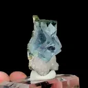 Natural Blue Cubic Fluorite, Mineral Specimen:Yaogangxian,Hunan (25*35*15MM) - image 3