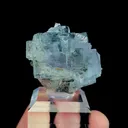 Natural Blue Cubic Fluorite, Mineral Specimen:Yaogangxian,Hunan (35*30*30MM) - image 4