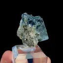Natural Blue Cubic Fluorite, Mineral Specimen:Yaogangxian,Hunan (35*30*30MM) - image 3