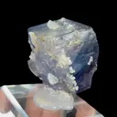Natural Blue Cubic Fluorite, Mineral Specimen:Yaogangxian,Hunan (45*40*35MM) - image 3