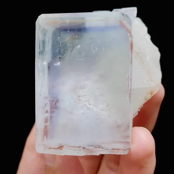 Natural Blue Cubic Fluorite, Mineral Specimen:Yaogangxian,Hunan (45*50*45MM) image