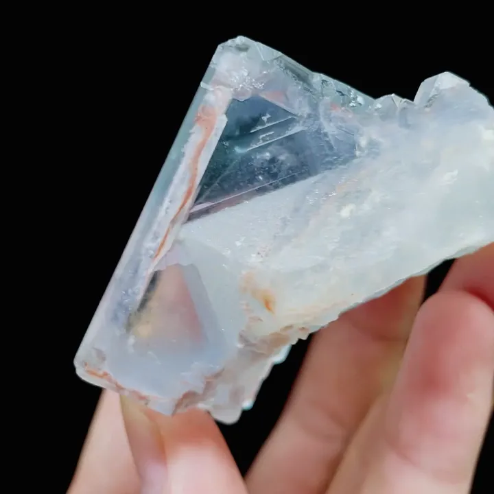 Natural Blue Cubic Fluorite, Mineral Specimen:Yaogangxian,Hunan (45*50*45MM) - image 4