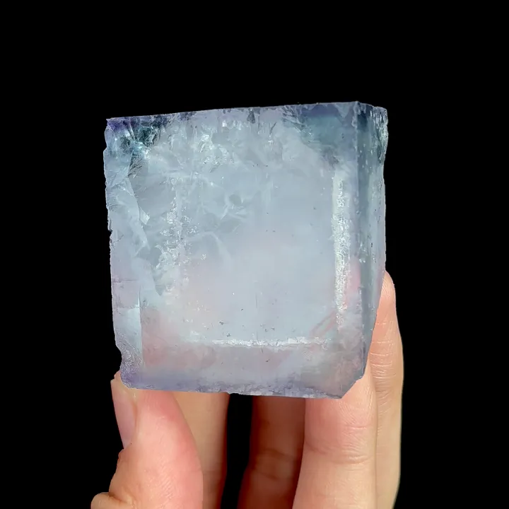 Natural Blue Cubic Fluorite, Mineral Specimen:Yaogangxian,Hunan (50*45*30MM) image