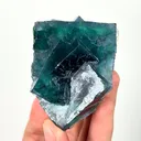 Natural Blue Cubic Fluorite, Mineral Specimen:Yaogangxian,Hunan (50*60*65MM) - image 2