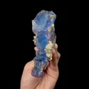Natural Blue Cubic Fluorite, Mineral Specimen:Yaogangxian,Hunan (50*70*140MM) - image 2