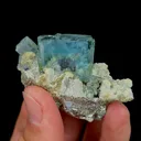 Natural Blue Cubic Fluorite, Mineral Specimen:Yaogangxian,Hunan (55*35*30MM) - image 3