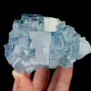 Natural Blue Cubic Fluorite, Mineral Specimen:Yaogangxian,Hunan (90*70*50MM) - image 2