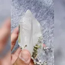 Natural Blue Cubic Fluorite & Quartz, Mineral Specimen: Yaogangxian,Hunan (50*95*55MM) - image 5