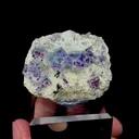 Natural Blue Cubic Phantom Fluorite Mineral Specimen,High Quality Specimen,YINDU,INNER MONGOLIA,CHINA(48*37*15mm) - image 4