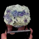 Natural Blue Cubic Phantom Fluorite Mineral Specimen,High Quality Specimen,YINDU,INNER MONGOLIA,CHINA(48*37*15mm) - image 2