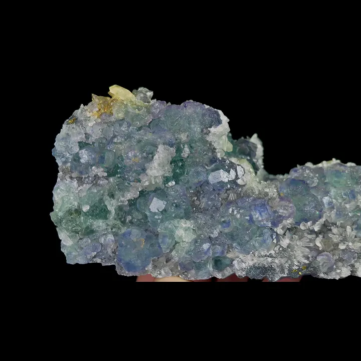 Natural Blue Fluorite and Calcite, Mineral Specimen:Fujian,China (160*70*70MM) - image 3