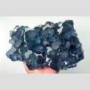 Natural Blue Fluorite and Calcite, Mineral Specimen:Fujian,China (200*130*75MM) - image 4