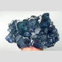 Natural Blue Fluorite and Calcite, Mineral Specimen:Fujian,China (200*130*75MM) - image 3