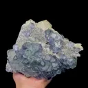 Natural Blue Fluorite and Calcite Mineral Specimen,High Quality Specimen,FUJIAN,CHINA(180*150*65mm) - image 4