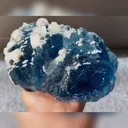 Natural Blue Fluorite and Calcite Symbiosis comes from Yaogangxian,Hunan 60*105*60MM - image 2