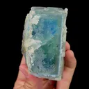 Natural Blue Fluorite and Calcite,Large Particles Fluorite Mineral Specimen:YAOGANGXIAN (70*45*70mm) - image 4
