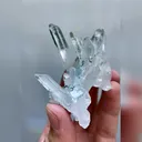Natural Blue Fluorite and Clear Quartz Cluster Symbiosis comes from Yaogangxian,Hunan 40*65*40MM - image 2