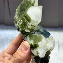 Natural Blue Fluorite and Crystal Coexist comes from Yaogangxian,Hunan  120*60*55MM - image 5