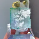 Natural Blue Fluorite  and Crystal Coexist comes from Yaogangxian,Hunan 20*20*30MM - image 1