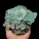 Natural Blue Fluorite and Crystal Mineral Specimen,High Quality Specimen,FUJIAN,CHINA(145*120*75mm) - image 1
