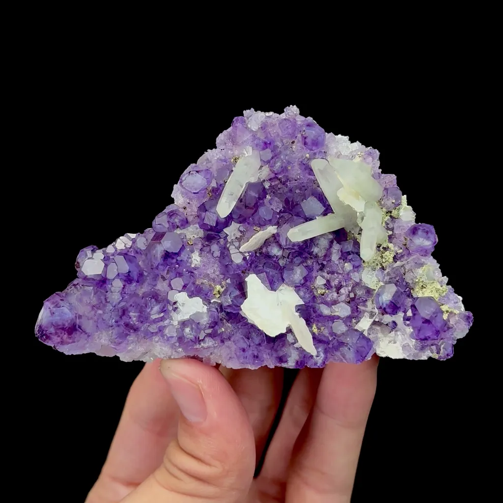 Natural Blue Fluorite and Crystal Mineral Specimen,High Quality Specimen,FUJIAN,CHINA(98*63*33mm) - image 4