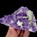 Natural Blue Fluorite and Crystal Mineral Specimen,High Quality Specimen,FUJIAN,CHINA(98*63*33mm) - image 2