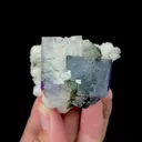 Natural Blue Fluorite and Crystal Mineral Specimen,High Quality Specimen,YAO GANG XIAN,HUNAN,CHINA(57*44*42mm) - image 1