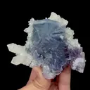 Natural Blue Fluorite and Crystal Mineral Specimen,High Quality Specimen,YAO GANG XIAN,HUNAN,CHINA(96*83*50mm) - image 1