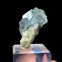Natural Blue Fluorite and Mica Coexist comes from Yaogangxian, Hunan 35*25*40MM - image 3