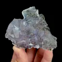 Natural Blue Fluorite and Pyrite, Mineral Specimen:Yaogangxian,Hunan (75*65*20MM) - image 5