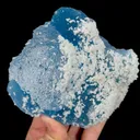 Natural Blue Fluorite and Quartz, Mineral Specimen:Yaogangxian,Hunan (130*105*60MM) - image 2