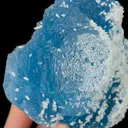 Natural Blue Fluorite and Quartz, Mineral Specimen:Yaogangxian,Hunan (130*105*60MM) - image 3