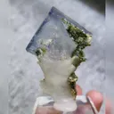 Natural Blue Fluorite and Quartz Symbiosis comes from Yaogangxian,Hunan 35*50*20MM - image 3