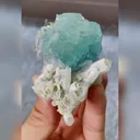 Natural Blue Fluorite and Quartz Symbiosis comes from Yaogangxian,Hunan 40*70*35MM - image 3