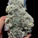 Natural Blue Fluorite and Wolframite Mineral Specimen,High Quality Specimen,YAO GANG XIAN,HUNAN,CHINA(130*80*56mm) - image 4