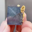 Natural Blue Fluorite coexists with Jamstenite comes from Yaogangxian,Hunan 20*15*15MM - image 2