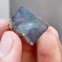 Natural Blue Fluorite coexists with Jamstenite comes from Yaogangxian,Hunan 20*15*15MM - image 3
