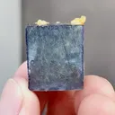 Natural Blue Fluorite coexists with Jamstenite comes from Yaogangxian,Hunan 20*15*15MM - image 1