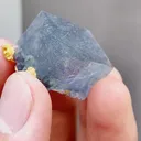 Natural Blue Fluorite coexists with Jamstenite comes from Yaogangxian,Hunan 20*15*15MM - image 4