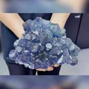 Natural Blue Fluorite comes from Fujian,China 210*160*70MM - image 1
