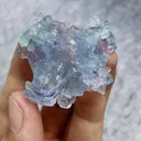 Natural Blue Fluorite comes from Inner Mongolia,China 40*40*20MM - image 4