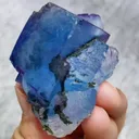 Natural Blue Fluorite comes from Yaogangxian,Huanan 45*45*25MM - image 3