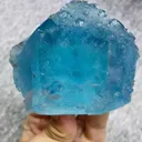 Natural Blue Fluorite comes from Yaogangxian,Hunan 85*80*50MM - image 4