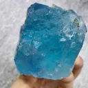 Natural Blue Fluorite comes from Yaogangxian,Hunan 85*80*50MM - image 3