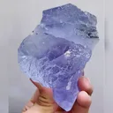 Natural Blue Fluorite comes from Yaogangxian,Hunan 90*65*55MM - image 6